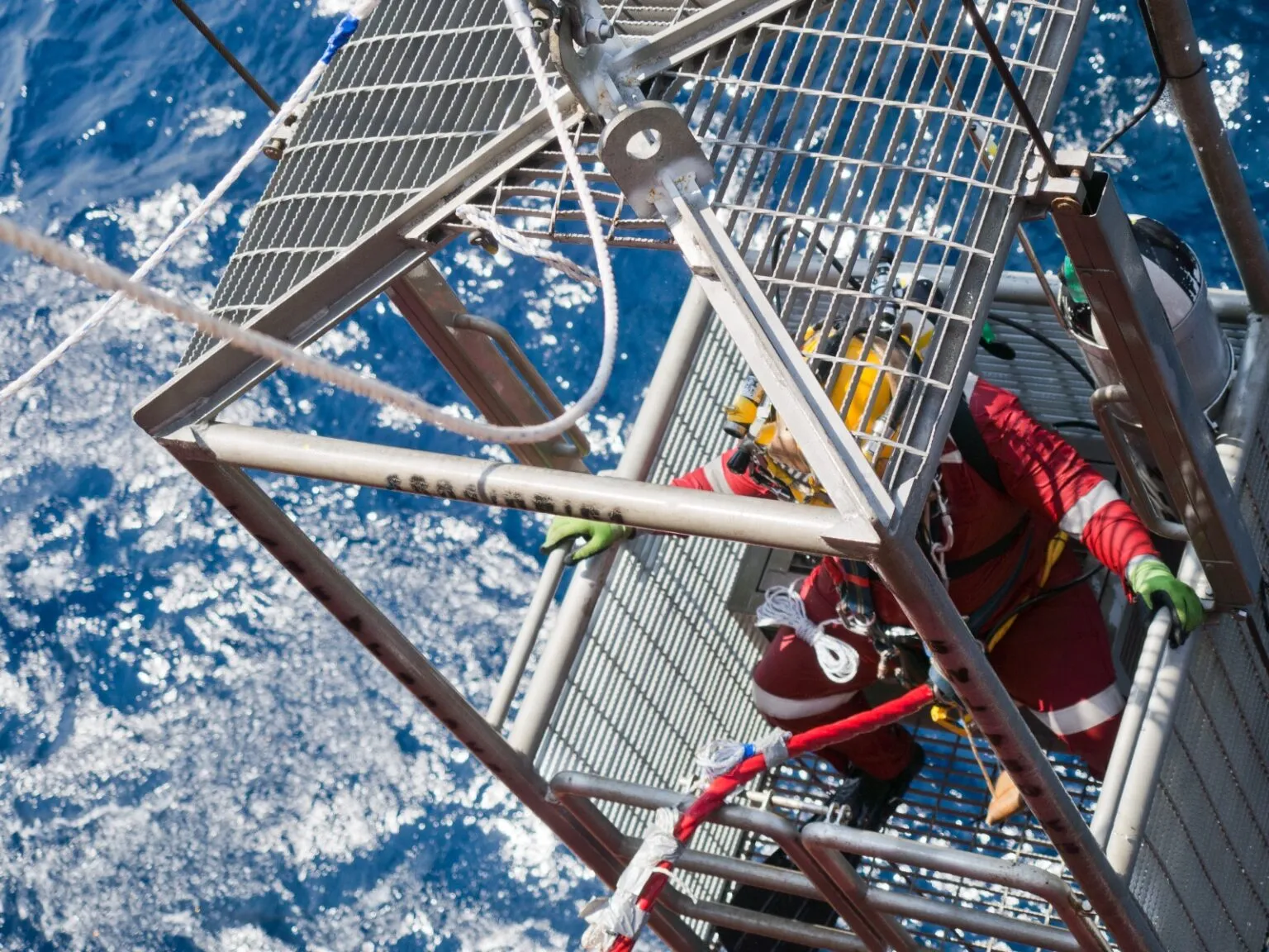 Inspection sous-marine de navire