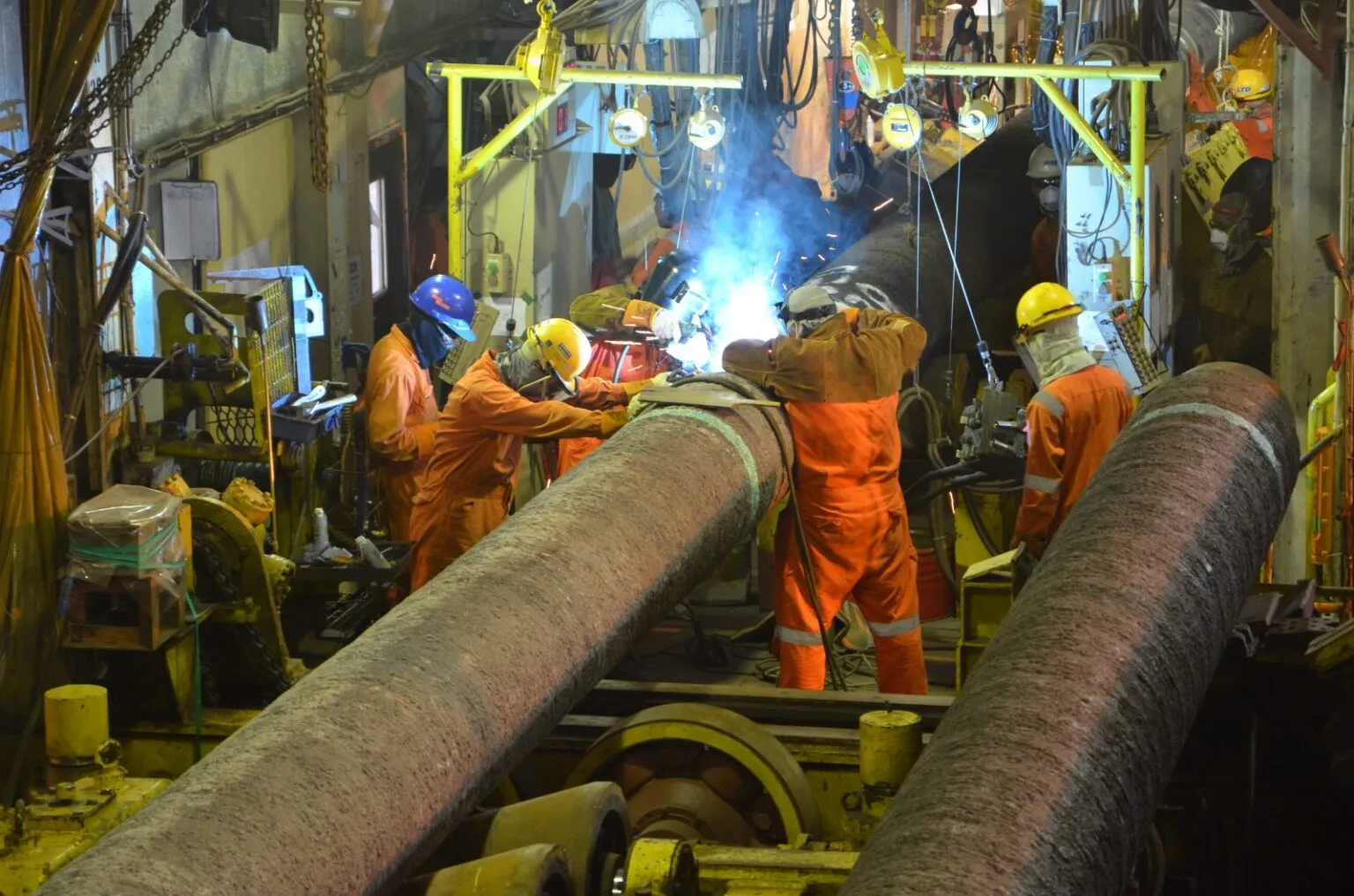 Vessels Welding Services in Douala Port and Kribi Port Cameroon